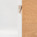 Vario Forte 120 alsó szekrény mosdóval tölgy-fehér