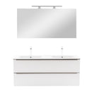 Vario Trim 120 komplett fürdőszoba bútor antracit-fehér