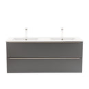 Vario Trim 120 alsó szekrény mosdóval antracit-antracit