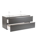 Vario Trim 120 alsó szekrény mosdóval antracit-antracit