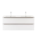 Vario Trim 120 alsó szekrény mosdóval tölgy-fehér