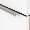 Vario Trim 120 alsó szekrény mosdóval tölgy-fehér