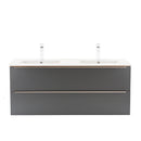 Vario Trim 120 alsó szekrény mosdóval tölgy-antracit