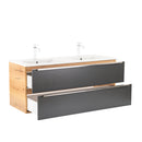 Vario Trim 120 alsó szekrény mosdóval tölgy-antracit