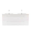 Vario Clam 120 alsó szekrény mosdóval fehér-fehér