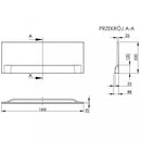 Wivea 150 Hosszú előlap