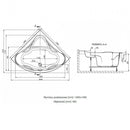 Wivea 145x145 sarokkád