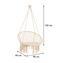 Cardenas függőfotel bézs