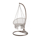 Cardenas függőfotel állvánnyal szürke-barna