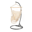 Puerto függőszék állvánnyal bézs-fekete