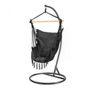 Puerto függőszék állvánnyal fekete-fekete