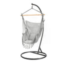 Puerto függőszék állvánnyal szürke-fekete