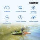 Etetőhajó X2 GPS hátrakidobós terepmintás zöld