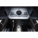 XL120 hidromasszázs kádkabin, 120x85x220 cm-es méretben