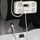 XL150 hidromasszázs kádkabin, 150x85x215 cm-es méretben