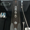 XL150 hidromasszázs kádkabin, 150x85x215 cm-es méretben