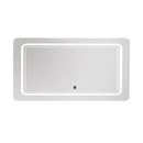 Vid tükör led világítással 120x60 cm