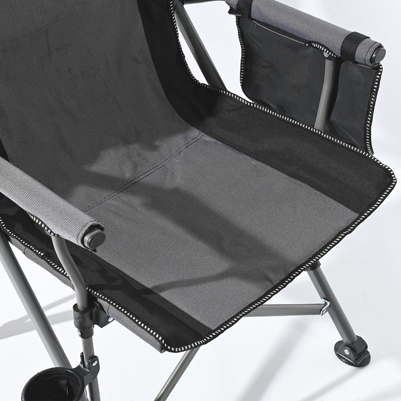 Leziter Comfort karfás horgász szék pohártartóval szürke