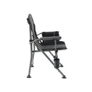 Leziter Comfort karfás horgász szék pohártartóval szürke