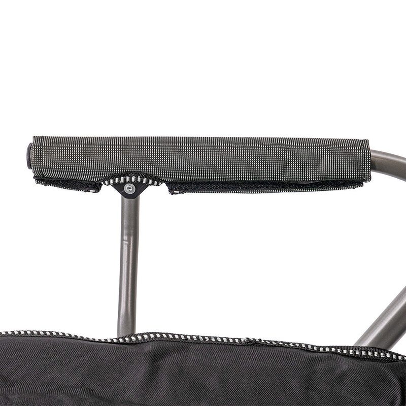 Leziter Comfort karfás horgász szék pohártartóval szürke