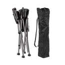 Leziter Comfort karfás horgász szék pohártartóval szürke