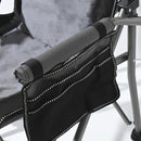 Leziter Comfort Plus karfás horgász szék pohártartóval szürke