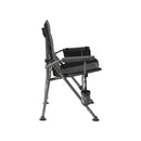 Leziter Comfort Plus karfás horgász szék pohártartóval szürke