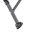 Leziter Comfort Plus karfás horgász szék pohártartóval szürke