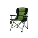 Leziter Comfort Plus karfás horgász szék pohártartóval zöld