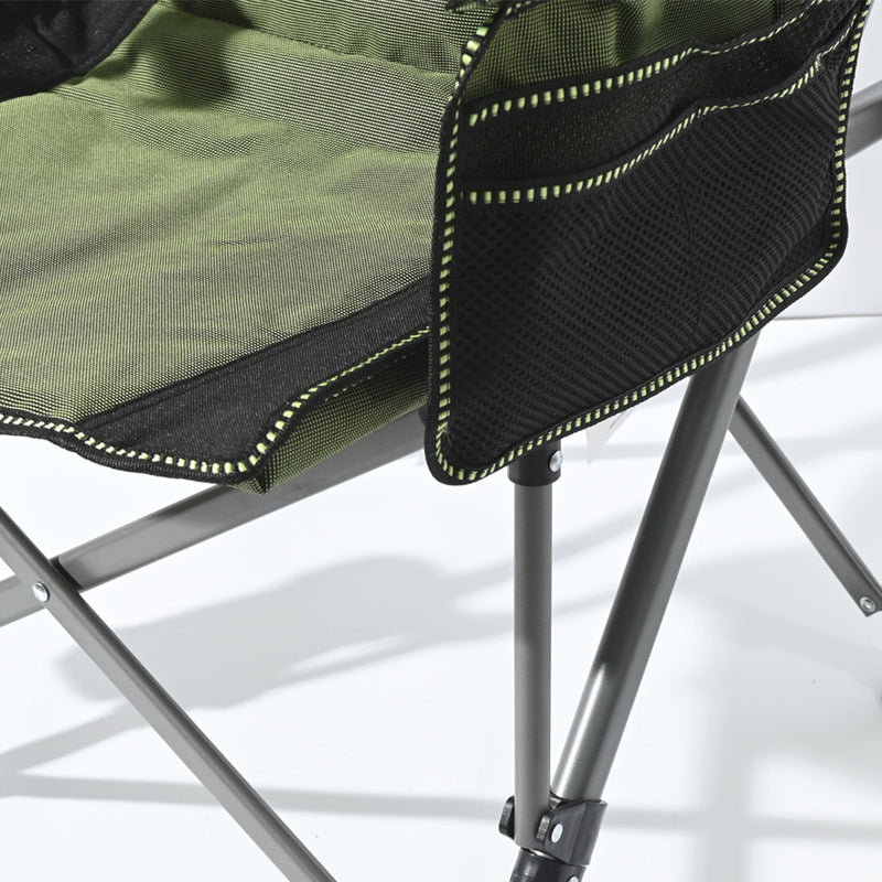 Leziter Comfort Plus karfás horgász szék pohártartóval zöld