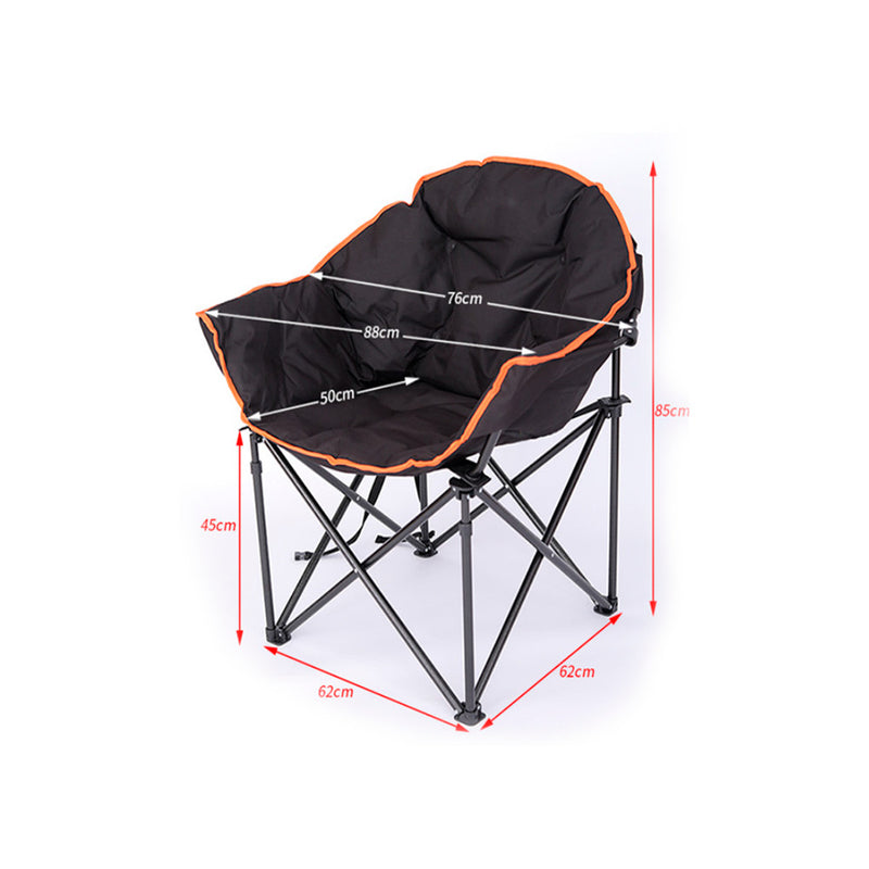 Leziter horgász fotel fekete