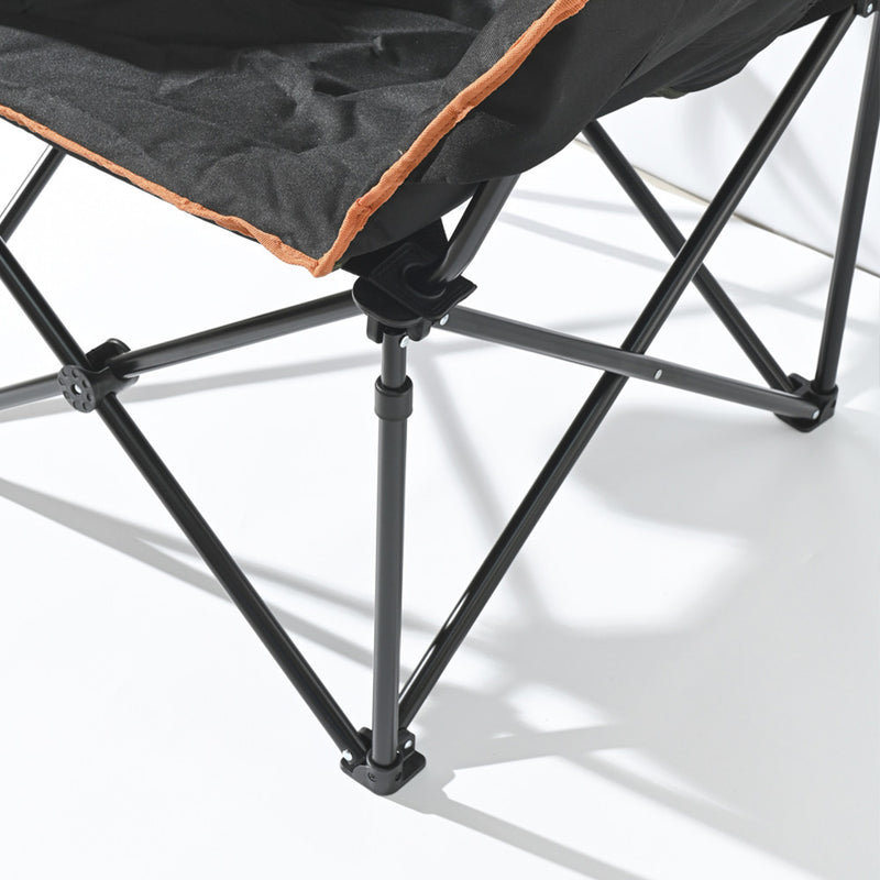 Leziter horgász fotel fekete