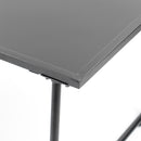 Lorca 4+1 kerti bútor garnitúra szett fekete