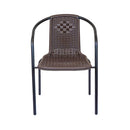 Napoli kerti szék barna