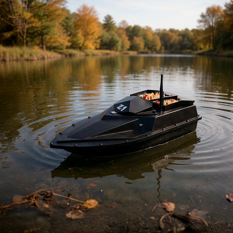 Etetőhajó Z1 hátrakidobós fekete
