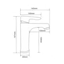 Colly mosdó csaptelep szürke