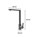 Valen mosogató csaptelep szürke