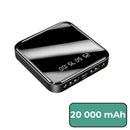 Powerbank 20000 mAH 2A 10W fekete