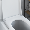 vidaXL WC ülőke Fehér 49 x 36 x 4 cm Duroplast