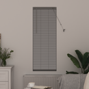 vidaXL Zsalugáter Redőnyök Ezüst 130 x 40 cm Alumínium