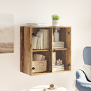 vidaXL Fali Szekrény Öreg fa 68 x 37 x 68,5 cm Faanyag