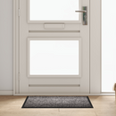 vidaXL Ajtószőnyeg Világosszürke 60 x 40 x 1.2 cm Mackófleece