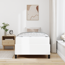 vidaXL Ágykeret matracmal Fehér 100 x 200 cm szövet