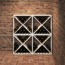 vidaXL Borágas 4 pcs Fehér 62 x 25 x 62 cm Tömör fenyőfa