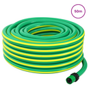 vidaXL Kerticső 5-Lépcsős Zöld és Sárga 3 / 4'' 50 m PVC