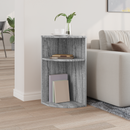 vidaXL Végasztal Szürke Sonoma 29,6 x 29,6 x 60 cm Faanyag
