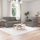 vidaXL Kanapé Szett 2 pcs Tópszínű 155 x 82 x 80 cm szövet