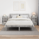 vidaXL Végasztal 2 pcs Beton Szürke 30 x 30 x 56 cm Faanyag