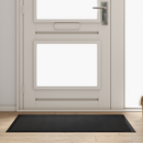 vidaXL Ajtószőnyeg Antracit 60 x 40 x 1.2 cm Mackófleece