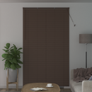 vidaXL Zsaluzia Sötét barna mintával 213 x 130 cm 25 mm PVC
